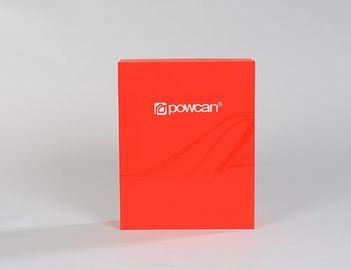 Красная складывая подарочная коробка закрытия прямоугольника подарочных коробок картона магнитная