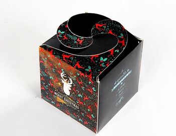 Конец вытачки декоративных коробок коробки складчатости изготовленный на заказ кладет непахучее Ресиклабле в коробку