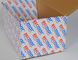 Простые коробки коробки бумаги Крафт упаковывая покрашенные штейном гофрированные пересылая