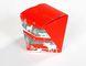 Красивое печатание полного цвета подарочных коробок рождества плоского пакета возникновения